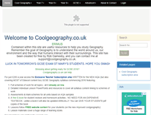 Tablet Screenshot of coolgeography.co.uk